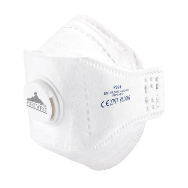 EAGLE FFP3 Valved Dolomite Fold Flat Respirator (Pk10) Thumbnail