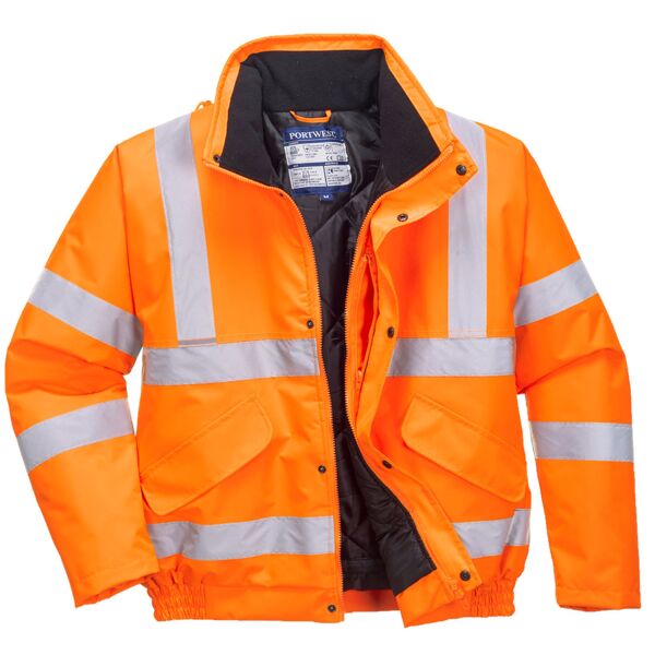 Hi-Vis Winter Bomber Jacket  Thumbnail