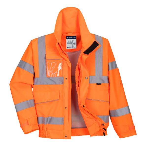 Hi-Vis Extreme Rain Bomber Jacket  Thumbnail