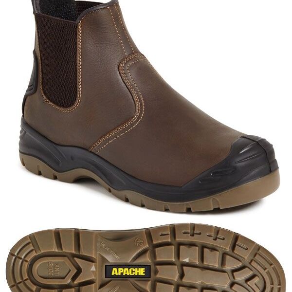 Brown Safety Dealer Boot Thumbnail