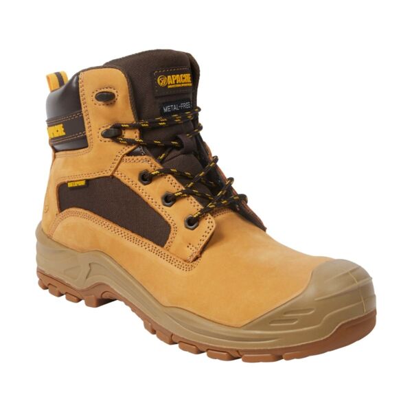 Honey Nubuck Metal Free Waterproof Safety Boot Thumbnail