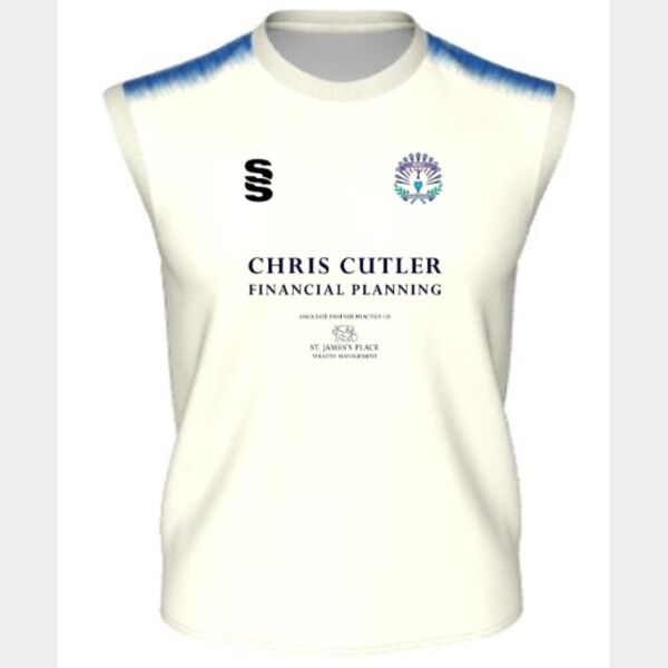 Sleeveless cricket sweater Thumbnail